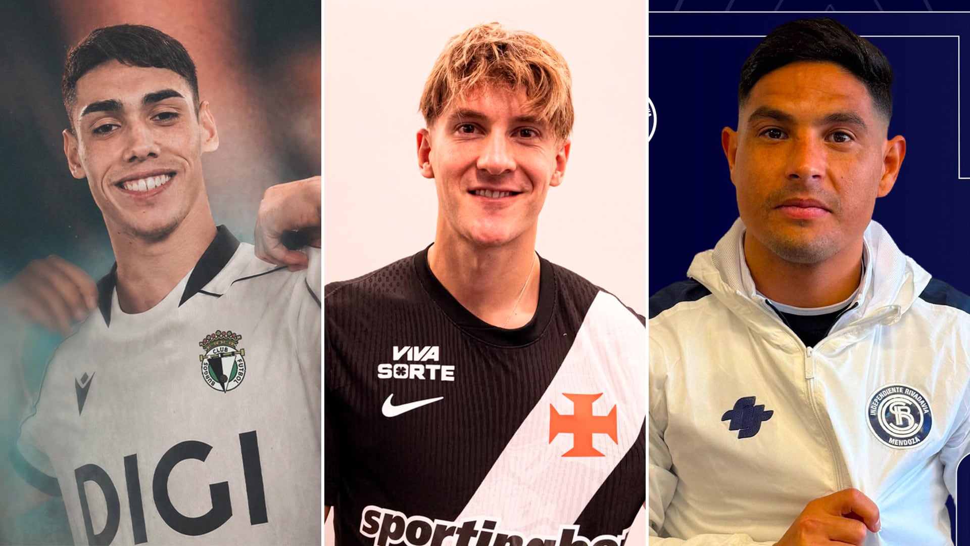 Santiago Lencina, Facundo Colidio y Maximiliano Salas dejaron River Plate y afrontaron distintos desafíos en sus carreras
