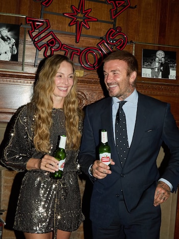 Las fotografías de la presentadora