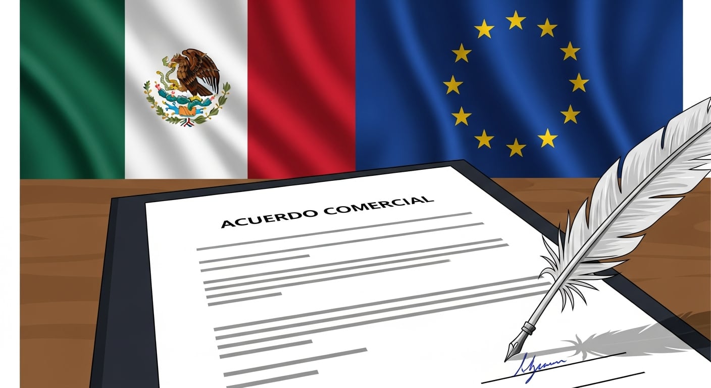 El Acuerdo Global Modernizado entre México y la Unión Europeo se firmará el 22 de mayo. (Imagen Ilustrativa Infobae)