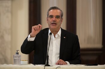 Luis Abinader, presidente de la