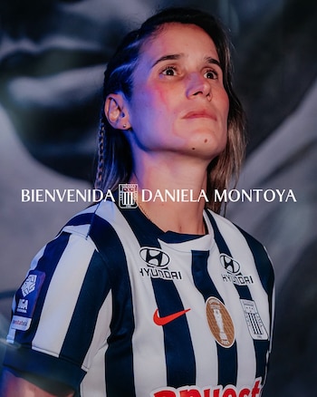 Alianza Lima le dio la bienvenida a Daniela Montoya.