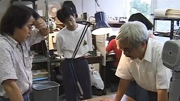 Yamamoto y Hayao Miyazaki
