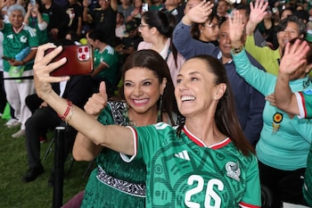 Claudia Sheinbaum Clara Brugada inauguración Mundial 2026