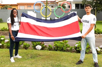 La rugbista Cheryl Briden y el nadador de aguas abiertas Jeison Rojas lucirán con honor el pabellón nacional como los abanderados oficiales de Costa Rica en la inauguración de Santo Domingo 2026.