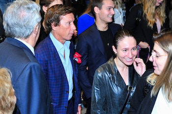 Alejadro Gravier en la ceremonia