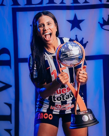 María Alejandra Marín fue pieza clave para que Alianza Lima obtenga el tricampeonato nacional.