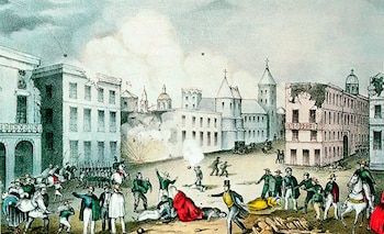 La ciudad fue sitiada y