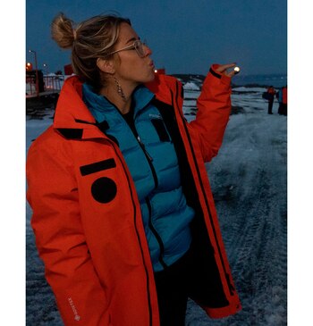 Nati Jota en la Antártida