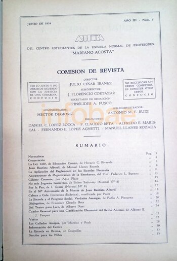 La revista del Colegio Mariano