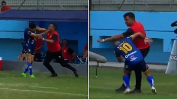 La inexplicable agresión del entrenador