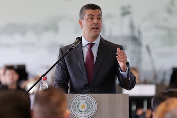 El presidente de Paraguay, Santiago