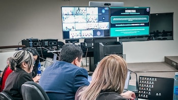 La Fiscalía incluyó ese punto en los alegatos finales del juicio contra 485 presuntos jefes de la pandilla, acusados de rebelión y agrupaciones ilícitas (Foto cortesía FGR)