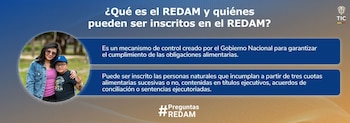 El certificado Redam sustituye la tradicional autorización notarial para la salida internacional de menores en casos de deudores alimentarios morosos - crédito MinTIC