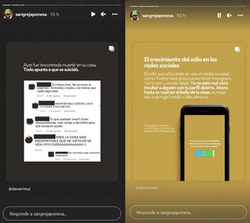 Eugenia Suárez replicó una serie