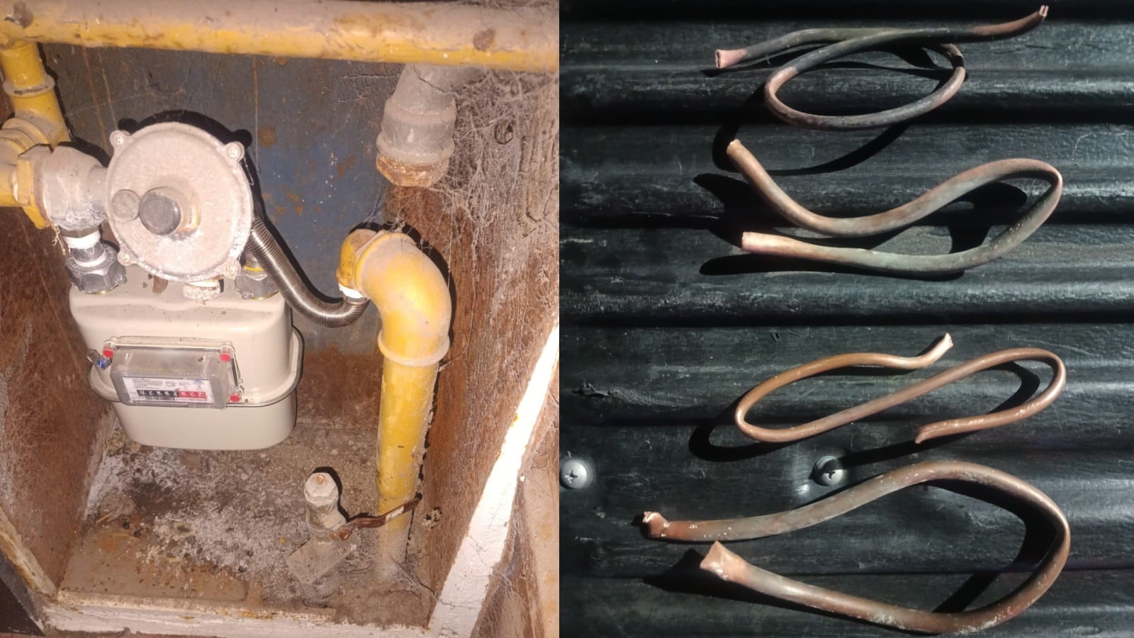 Tres hombres detenidos en Córdoba por robo de caños de bronce y cables de fibra óptica