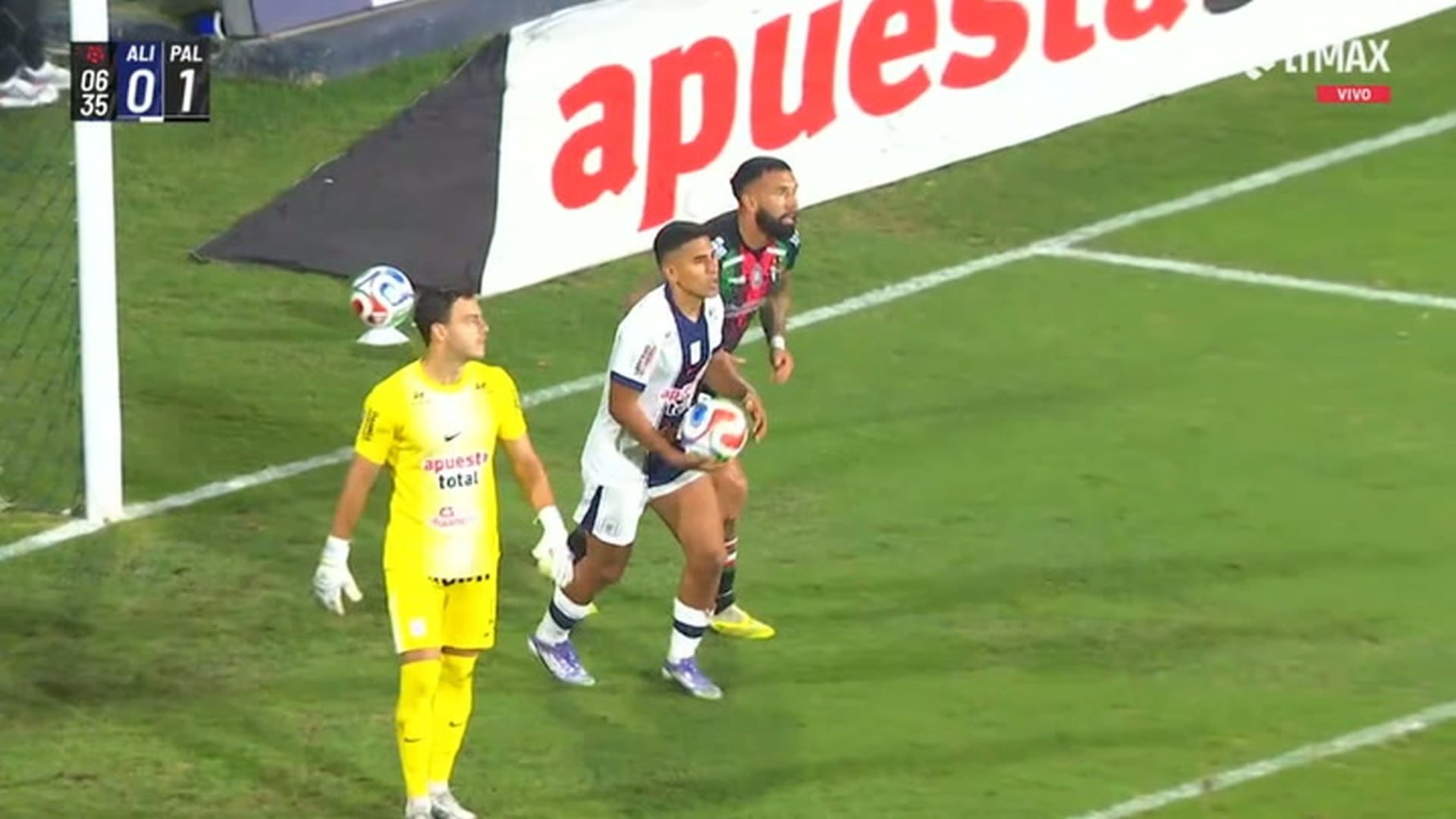 Autogol de Gianfranco Chávez que expuso a Alejandro Duarte en Alianza Lima vs Palestino en amistoso en Matute 2026