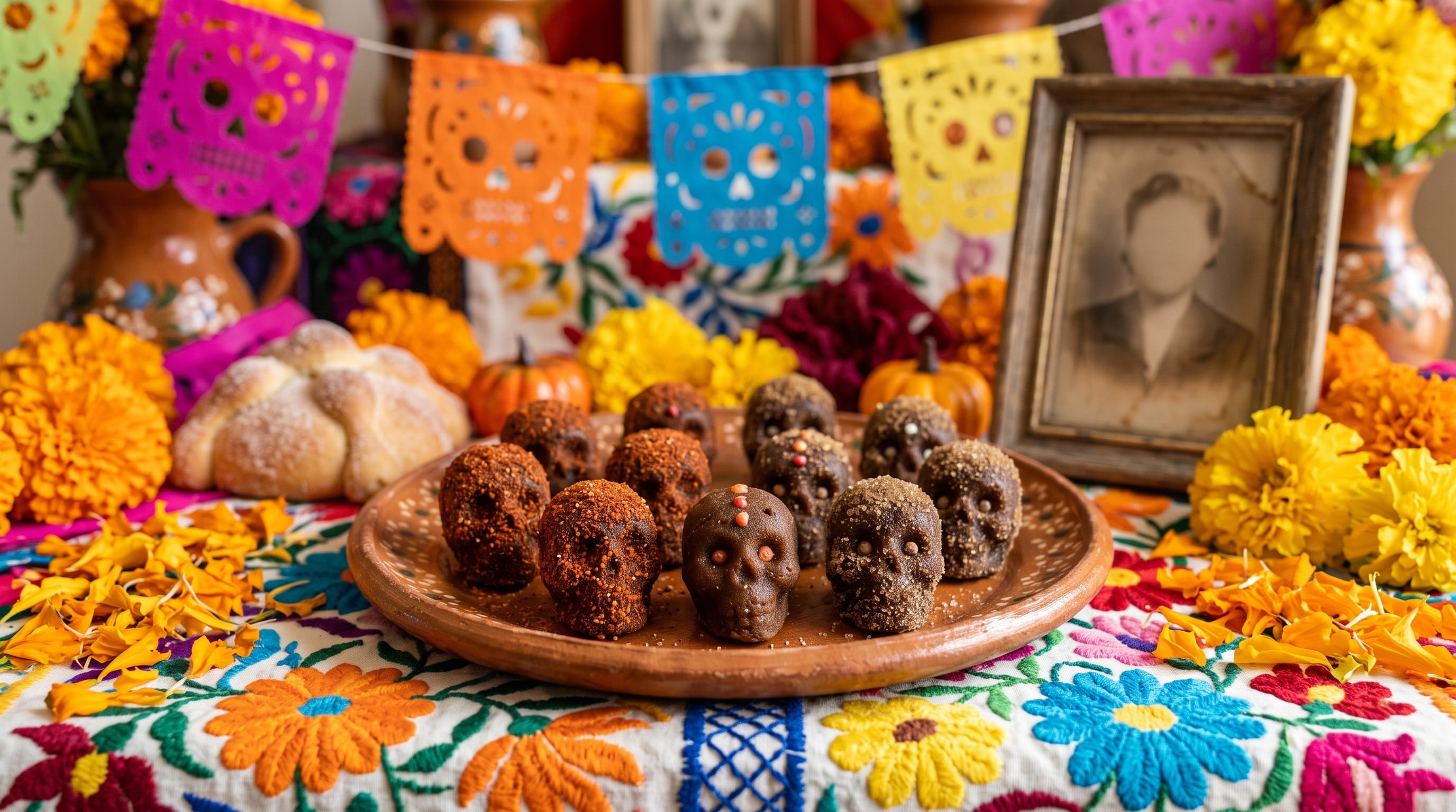 Estos dulces típicos son comunes en las ofrendas de Día de Muertos. (Imagen Ilustrativa Infobae)
