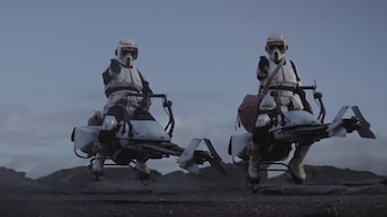 La moto voladora de Star