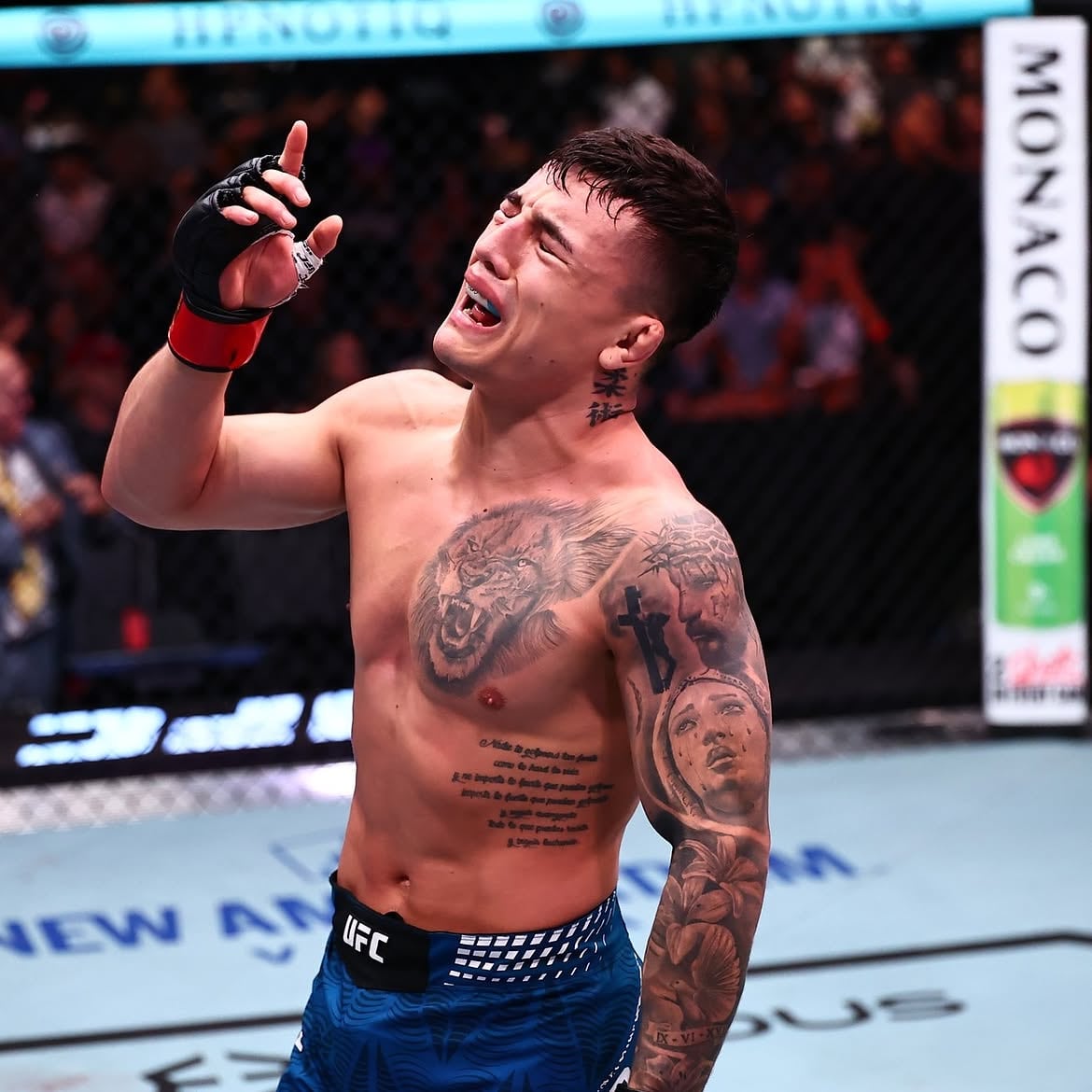 Francisco Prado cortó su racha de derrota en UFC (@ufcespanol)