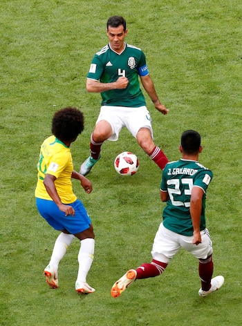 Jesús Gallardo y Orbelín Pineda integran la lista del estratega tras compartir cancha con él durante la Copa Mundial de Rusia 2018 y encuentros amistosos. REUTERS/David Gray