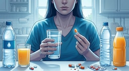 Cuáles son las bebidas que no se deberían usar para tomar medicamentos