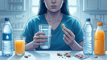 Cuáles son las bebidas que no se deberían usar para tomar medicamentos