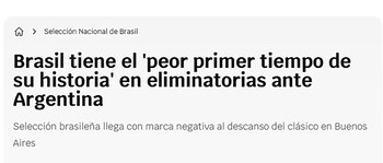 El titular de Lance!