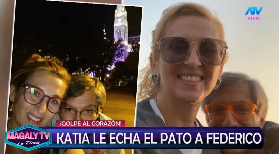 Magaly Medina reacciona a revelación de Katia Condos sobre su separación de Federico Salazar: “Qué raro”. Captura: Magaly TV La Firme.