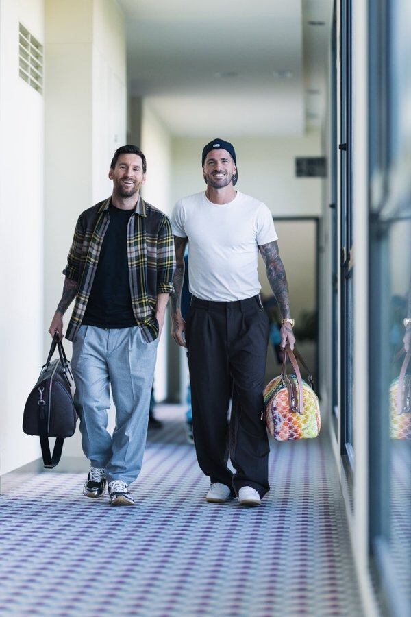 Así llegaron Messi y De Paul