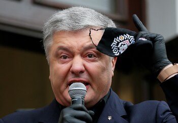 El expresidente ucraniano, Petrós Poroshenko,