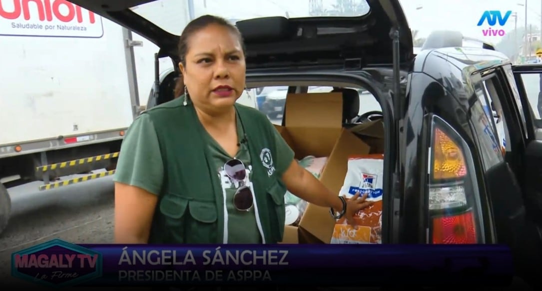 Magaly Medina pide ayuda para animales de albergue y ASPPA llega con alimentos y medicamentos. Captura: Magaly TV La Firme.