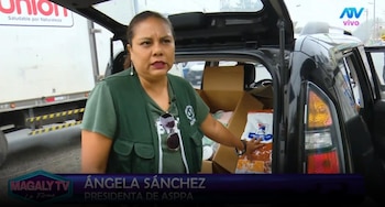 Magaly Medina pide ayuda para animales de albergue y ASPPA llega con alimentos y medicamentos. Captura: Magaly TV La Firme.