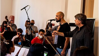 Abel Pintos sorprendió a la