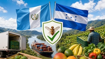 Guatemala reconoció a la zona Alta del Valle del Río Aguán en Honduras como área libre de la mosca del Mediterráneo
