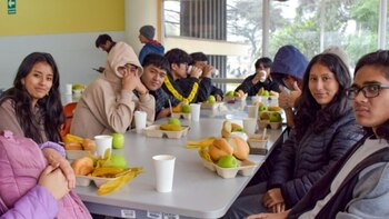 El almuerzo especial por Fiestas