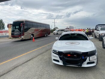 Las personas migrantes que viajaban