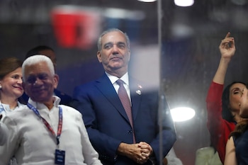 El presidente de República Dominicana, Luis Abinader, asistió a la inauguración de los Juegos Centroamericanos y del Caribe, Santo Domingo 2026. (EFE/ Rodrigo Sura)