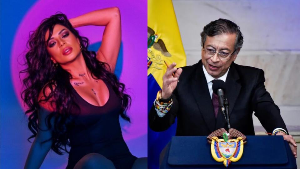 Marbelle se burló de Petro por presumir cercanía con Trump y lo llamó “perrita”
