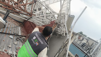 No se reportan personas heridas. Crédito: Protección Civil CDMX