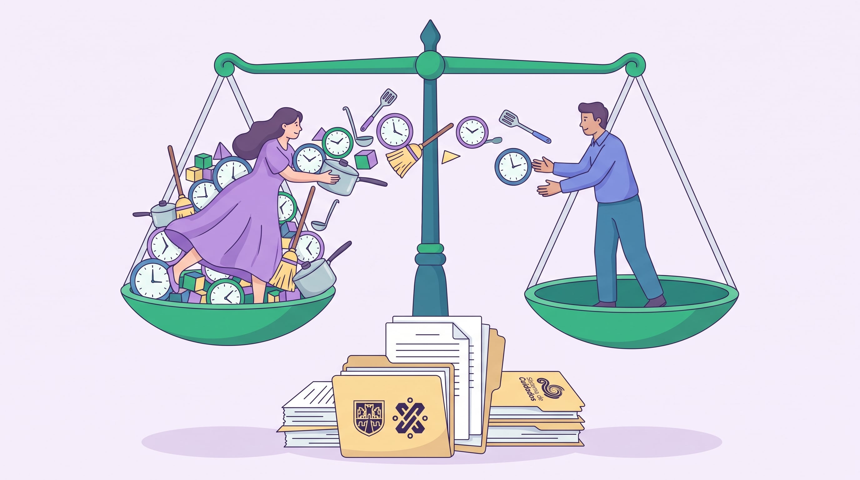 Ese costo de oportunidad se entiende como las oportunidades laborales, los ascensos o los ingresos que una persona dejó de obtener porque su tiempo y energía estaban comprometidos con el hogar. (Imagen Ilustrativa Infobae)