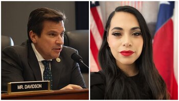 Vicent González y Mayra Flores,