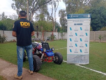 El cuatriciclo con el que