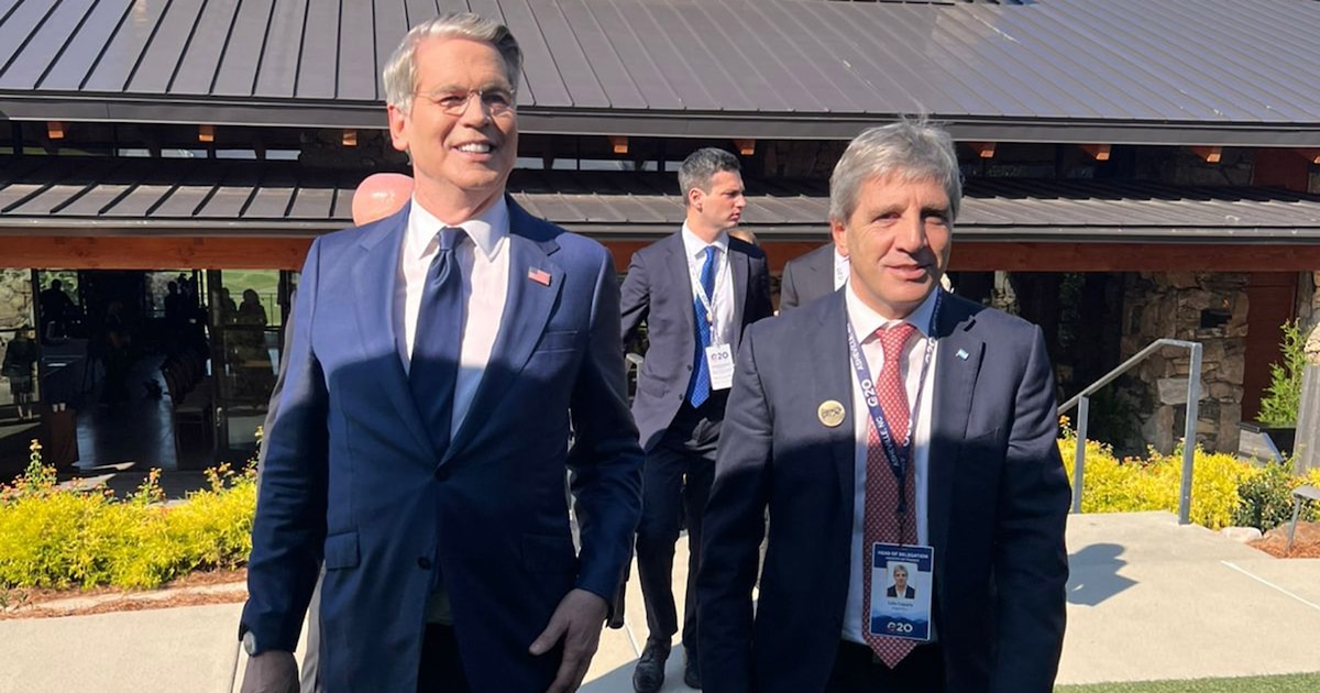 "Argentina es un leading case": Caputo destaca el respaldo de EE.UU. y el FMI en el G20