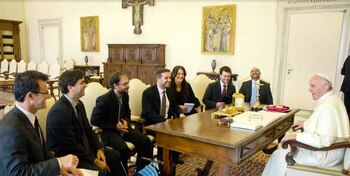 Quinelli y el equipo de