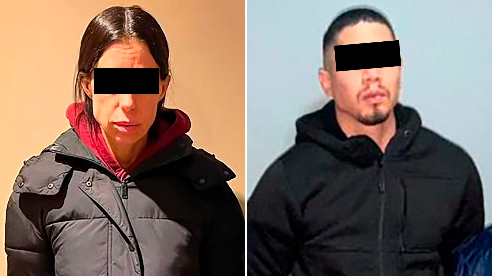 La funcionaria judicial y el financista detenidos