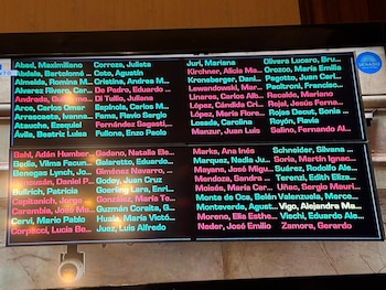 La abstención de la senadora