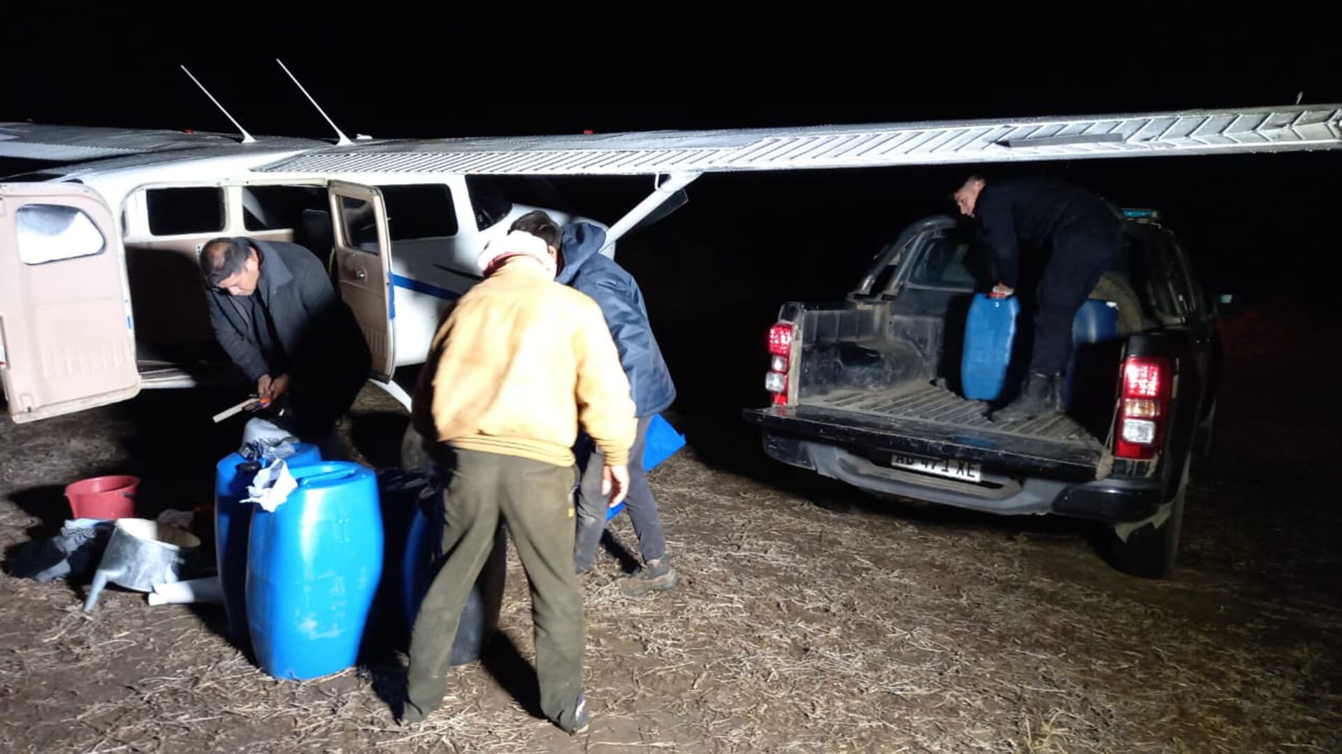La avioneta abandonada