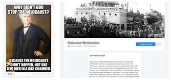 El informe "Hosting the ‘Holohoax'"