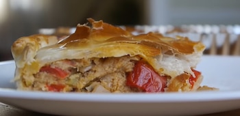 La tarta de caballa se