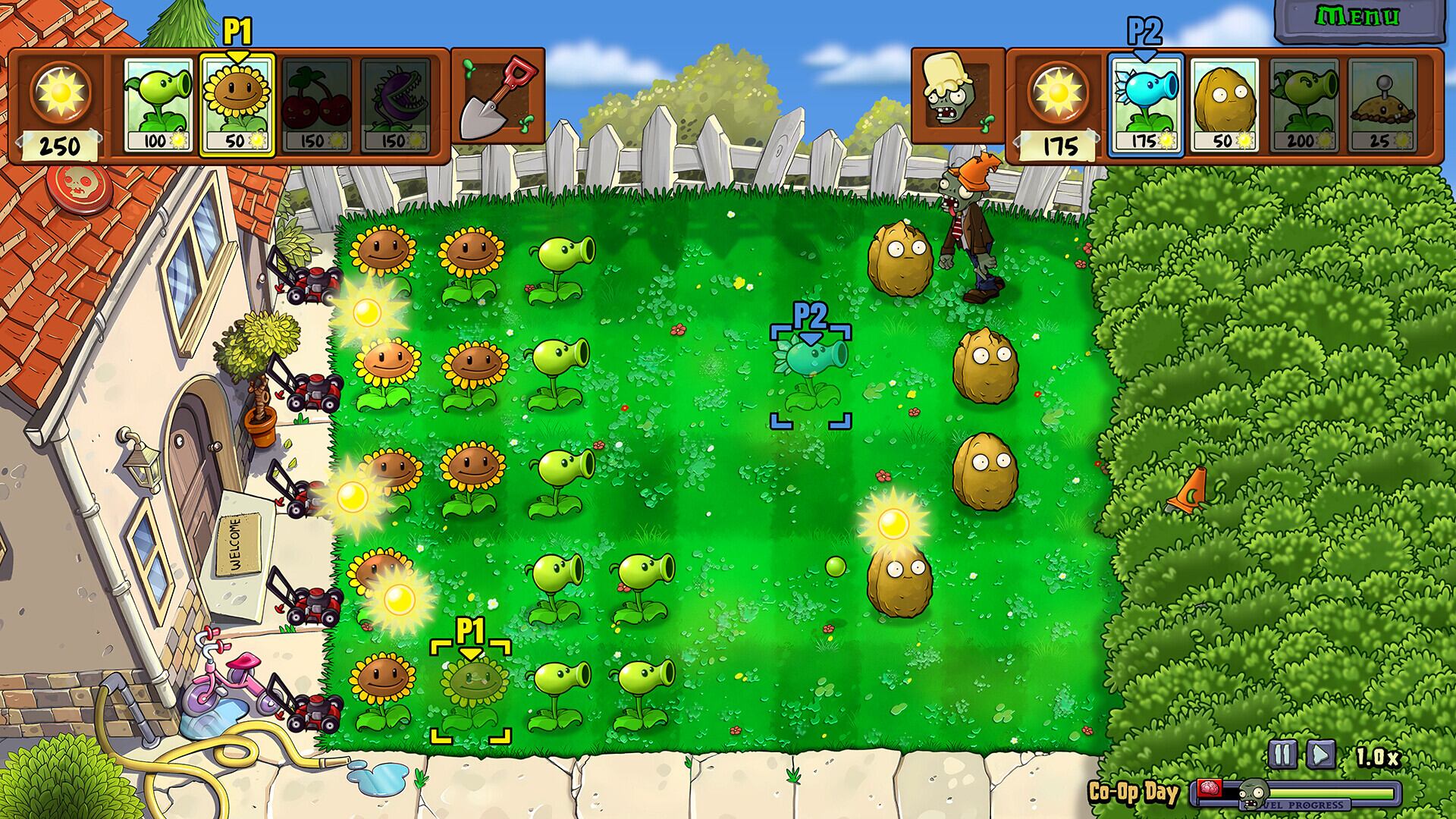 Plants vs. Zombies: Replanted, de PopCap Games.